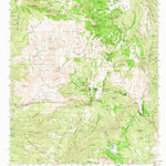 United States Geological Survey Cuyamaca Peak, CA (1960, 62500-Scale) digital map