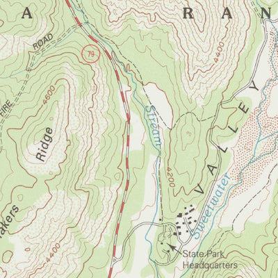 United States Geological Survey Cuyamaca Peak, CA (1997, 24000-Scale) digital map