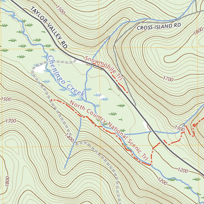 United States Geological Survey Cuyler, NY (2023, 24000-Scale) digital map