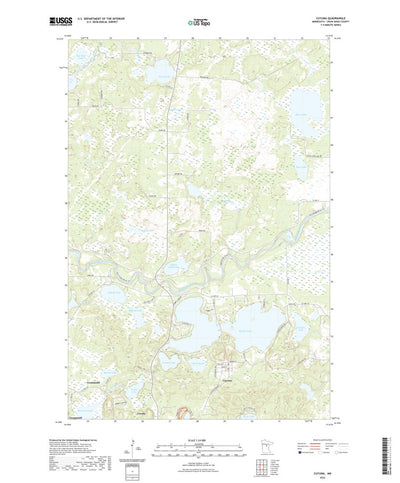 United States Geological Survey Cuyuna, MN (2022, 24000-Scale) digital map