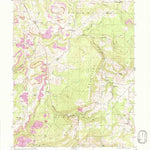 United States Geological Survey Cuzzart, WV (1959, 24000-Scale) digital map