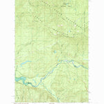 United States Geological Survey Cyclone Creek, WA (1986, 24000-Scale) digital map
