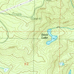 United States Geological Survey Cyclone Creek, WA (1986, 24000-Scale) digital map