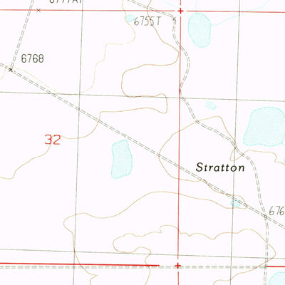 United States Geological Survey Cyclone Draw, WY (1988, 24000-Scale) digital map