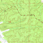 United States Geological Survey Cyclone Hollow, MO (1981, 24000-Scale) digital map
