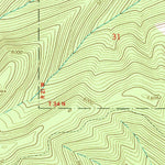 United States Geological Survey Cyclone Lake, MT (1966, 24000-Scale) digital map
