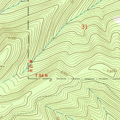United States Geological Survey Cyclone Lake, MT (1966, 24000-Scale) digital map