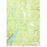 United States Geological Survey Cygnet Lake, MT (1965, 24000-Scale) digital map