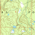 United States Geological Survey Cygnet Lake, MT (1965, 24000-Scale) digital map
