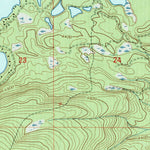 United States Geological Survey Cygnet Lake, MT (1994, 24000-Scale) digital map