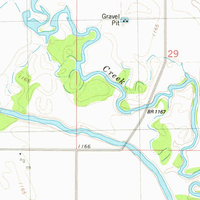 United States Geological Survey Cylinder, IA (1980, 24000-Scale) digital map