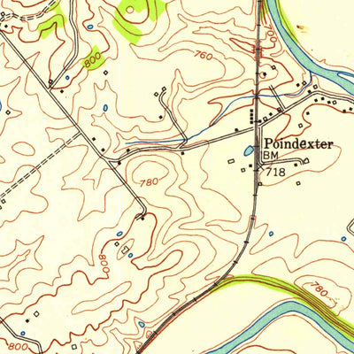 United States Geological Survey Cynthiana, KY (1953, 24000-Scale) digital map