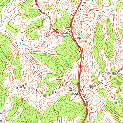 United States Geological Survey Cynthiana, KY (1961, 24000-Scale) digital map