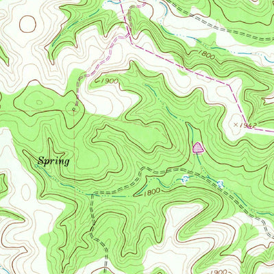 United States Geological Survey Cypress Creek, TX (1964, 24000-Scale) digital map
