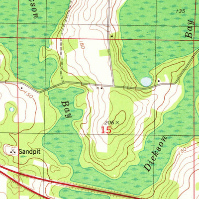 United States Geological Survey Cypress, FL (1982, 24000-Scale) digital map