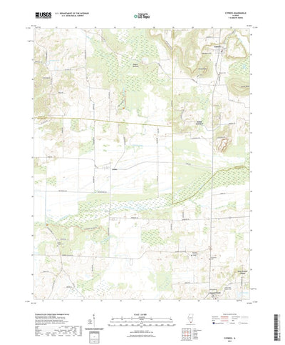 United States Geological Survey Cypress, IL (2021, 24000-Scale) digital map