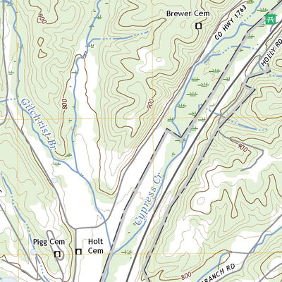 United States Geological Survey Cypress Inn, TN (2022, 24000-Scale) digital map