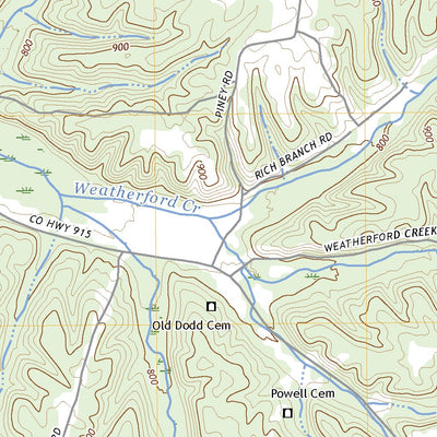 United States Geological Survey Cypress Inn, TN (2022, 24000-Scale) digital map