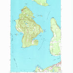 United States Geological Survey Cypress Island, WA (1973, 24000-Scale) digital map