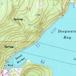United States Geological Survey Cypress Island, WA (1973, 24000-Scale) digital map