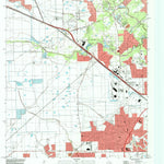 United States Geological Survey Cypress, TX (1995, 24000-Scale) digital map