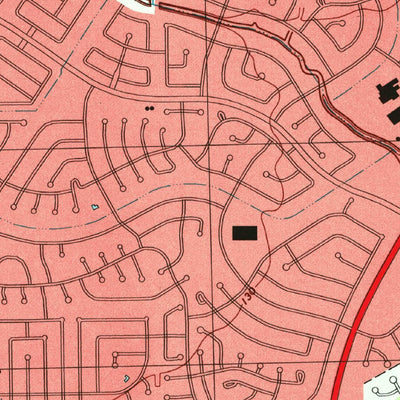 United States Geological Survey Cypress, TX (1995, 24000-Scale) digital map