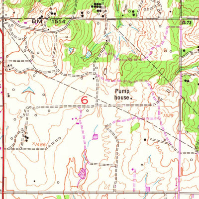 United States Geological Survey Cyril, OK (1956, 24000-Scale) digital map