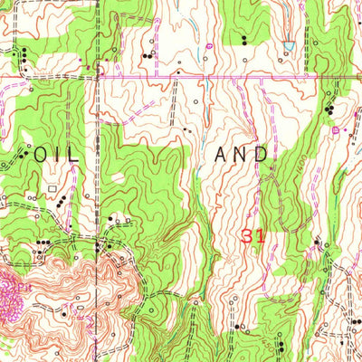United States Geological Survey Cyril, OK (1956, 24000-Scale) digital map