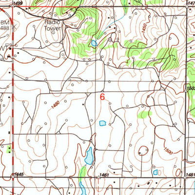 United States Geological Survey Cyril, OK (1991, 24000-Scale) digital map