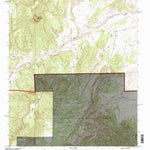 United States Geological Survey D Cross Mountain, NM (1995, 24000-Scale) digital map