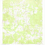 United States Geological Survey Dabney Crossroads, MS (1971, 24000-Scale) digital map