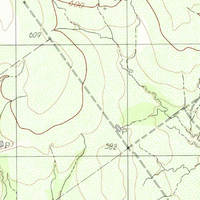 United States Geological Survey Dabney Tank, TX (1982, 24000-Scale) digital map