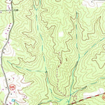 United States Geological Survey Dabneys, VA (1968, 24000-Scale) digital map
