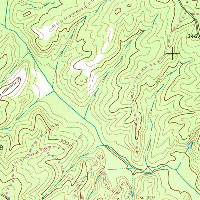 United States Geological Survey Dabneys, VA (1968, 24000-Scale) digital map