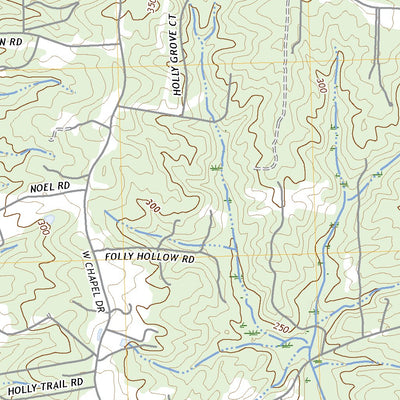 United States Geological Survey Dabneys, VA (2022, 24000-Scale) digital map