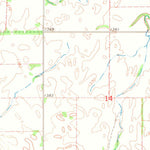 United States Geological Survey Dacoma SE, OK (1969, 24000-Scale) digital map