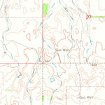 United States Geological Survey Dacoma SE, OK (1969, 24000-Scale) digital map