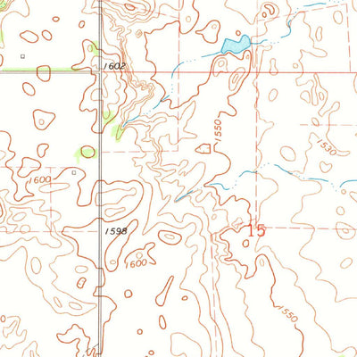 United States Geological Survey Dacoma SW, OK (1969, 24000-Scale) digital map