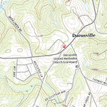 United States Geological Survey Dacusville, SC (2020, 24000-Scale) digital map