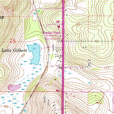 United States Geological Survey Dade City, FL (1960, 24000-Scale) digital map