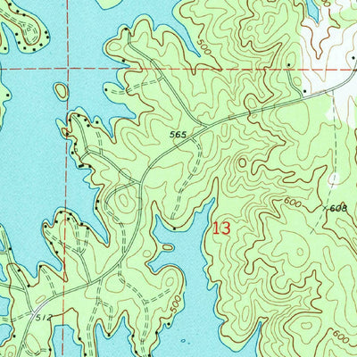 United States Geological Survey Dadeville, AL (1971, 24000-Scale) digital map