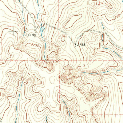 United States Geological Survey Dads Creek, TX (1967, 24000-Scale) digital map