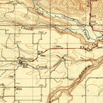United States Geological Survey Dafur, OR (1930, 125000-Scale) digital map