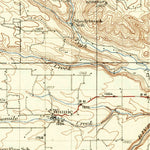 United States Geological Survey Dafur, OR (1934, 125000-Scale) digital map