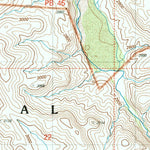 United States Geological Survey Dagger Peak, AZ (2004, 24000-Scale) digital map