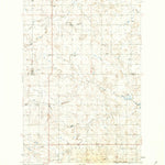 United States Geological Survey Daglum, ND (1961, 62500-Scale) digital map