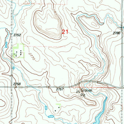 United States Geological Survey Daglum, ND (1997, 24000-Scale) digital map
