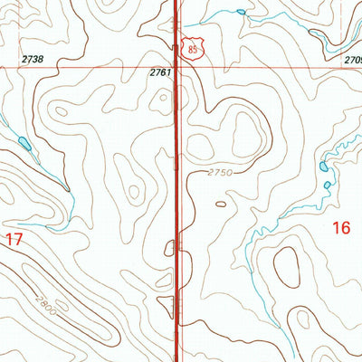 United States Geological Survey Daglum NW, ND (1997, 24000-Scale) digital map