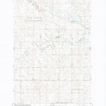 United States Geological Survey Daglum SE, ND (1982, 24000-Scale) digital map