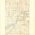 United States Geological Survey Dagmar, MT (1948, 24000-Scale) digital map